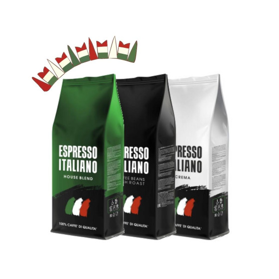 3 už 2 kainą „Espresso Italiano“ 1kg pupelės