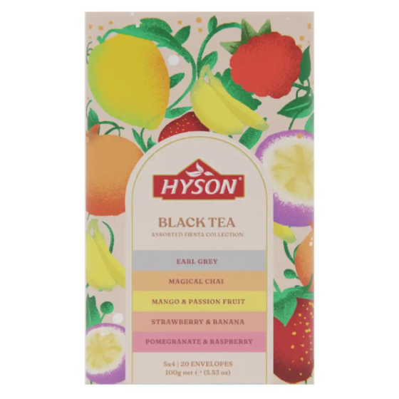 Hyson Fiesta 40g Juodosios...