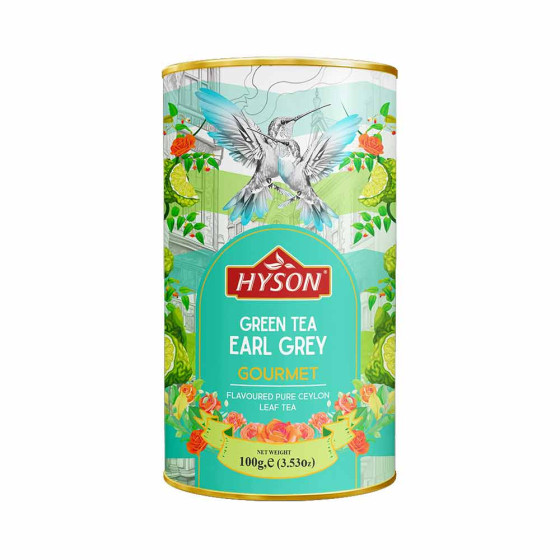 Žalioji arbata Hyson gourmet Earl Grey 100g