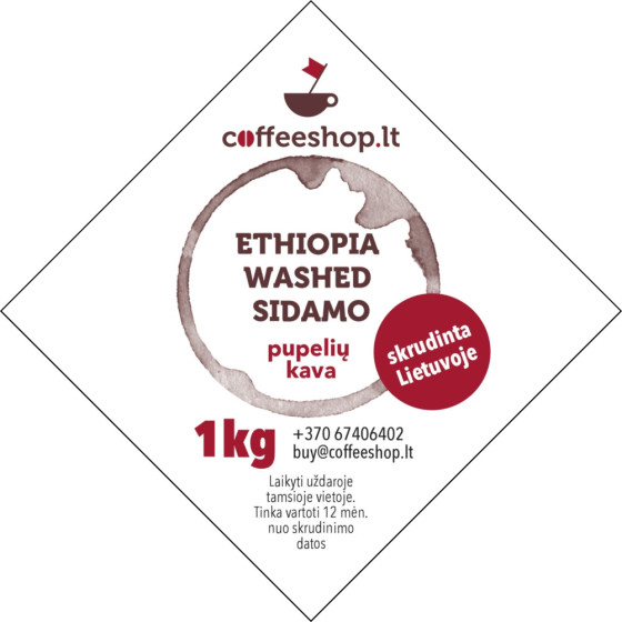Kava Ethiopia washed SIDAMO