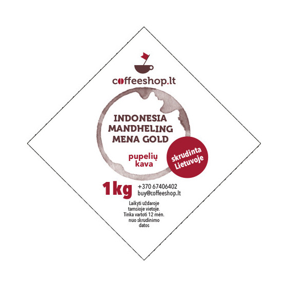 Kava Indonesia Mandheling "Mena Gold"